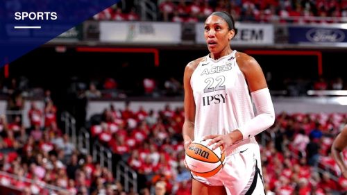 A'ja Wilson Draws Technical Foul After Confronting Fan During Fever-Aces Game 2