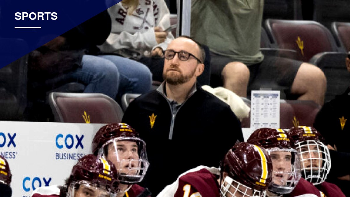 ASU Hockey Coach Declines to Discuss August Workout That Left Player on Life Support