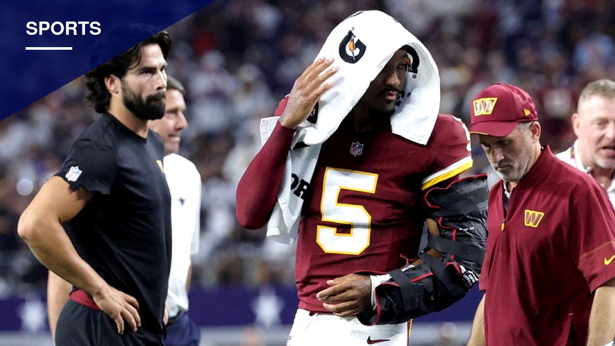Commanders' Jayden Daniels to Miss Seahawks Game as Specialists Review Elbow MRI