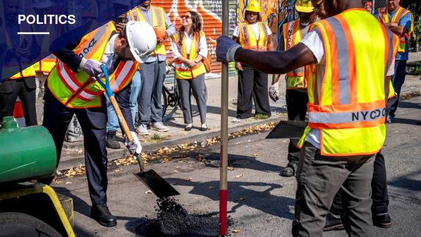 Mamdani Marks 200,000th Pothole Filled, but Pace Trails De Blasio's Record