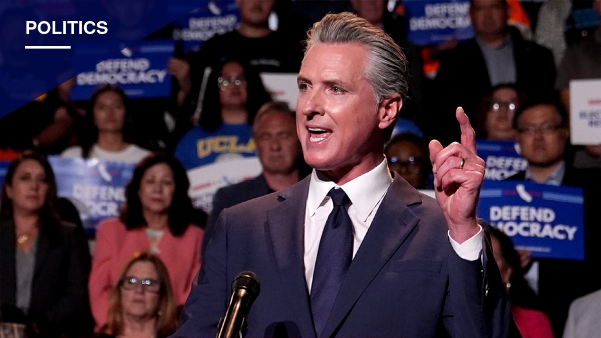 Newsom Says Democratic Party 'Pretty Aligned' With Democratic Socialists on Healthcare, Climate