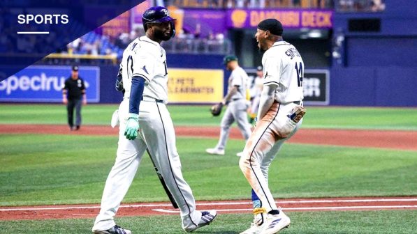 Rays' Junior Caminero Delivers Slow-Motion Walk-Off Homer in Win Over A's