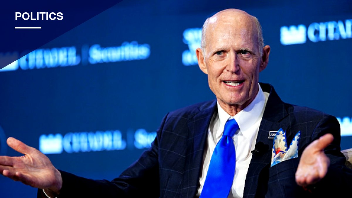 Sen. Rick Scott Touts 'Rescuing America' Plan, Calls for Balanced Budget and End to 'Socialism'