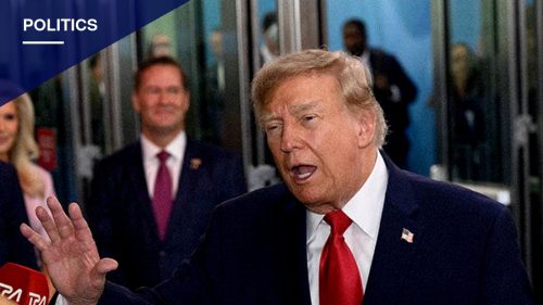 Trump Tells CNN's Kaitlan Collins 'You Shouldn't Be Covering Me' at UN Gathering