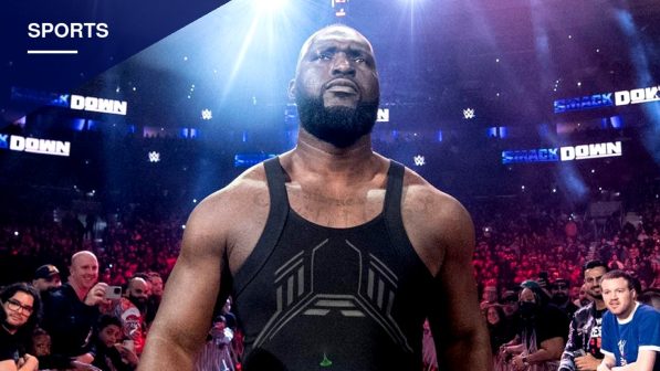 WWE's Omos Vows to Take On Rey Mysterio at Triplemania 34 in Las Vegas