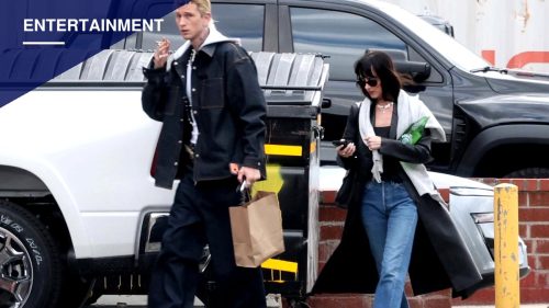 Dakota Johnson and Machine Gun Kelly Spotted Together Through a Day and Night in Los Angeles