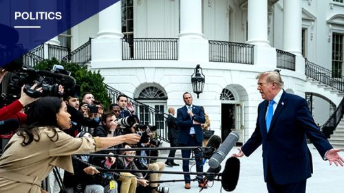 DOJ Opens Antitrust Probe Into Networks Over White House Pool Boycott