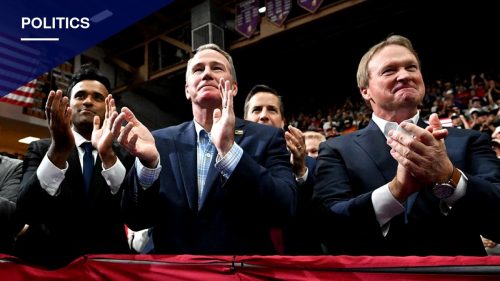 Former NFL Coach Jon Gruden, Born in Sandusky, Rallies for Sen. Husted at Trump Event