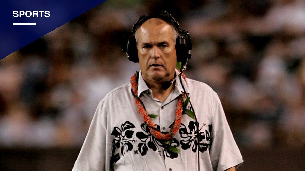 June Jones, Who Led Hawai'i to Sugar Bowl, Dies at 73