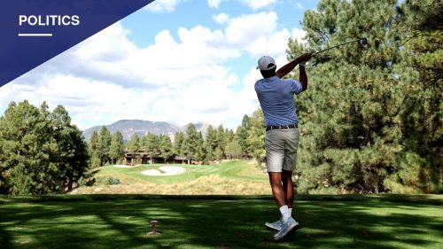 Mayes' 'too many golf courses' comment fuels attack from Senate GOP leader ahead of election
