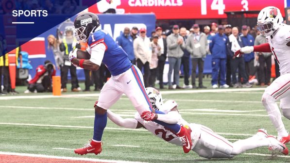 Nabers Erupts for 112 Yards and a Touchdown as Giants Beat Cardinals at MetLife Stadium