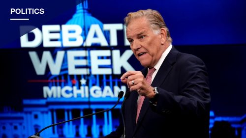 Rogers and El-Sayed Trade Barbs Over 'Doctor' Title in First Michigan Senate Debate