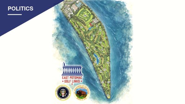 Trump Announces Overhaul of East Potomac Golf Links as Judge Questions Government's Court Claims