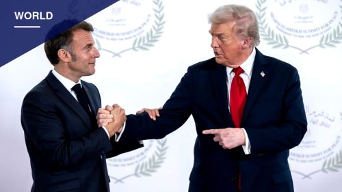 Trump Renews Decade-Old Warning to Macron as Unrest Grips Paris and Beyond