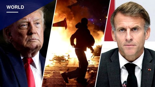 Trump Says He Warned Macron Over Immigration as Unrest Hits France, Italy and Albania