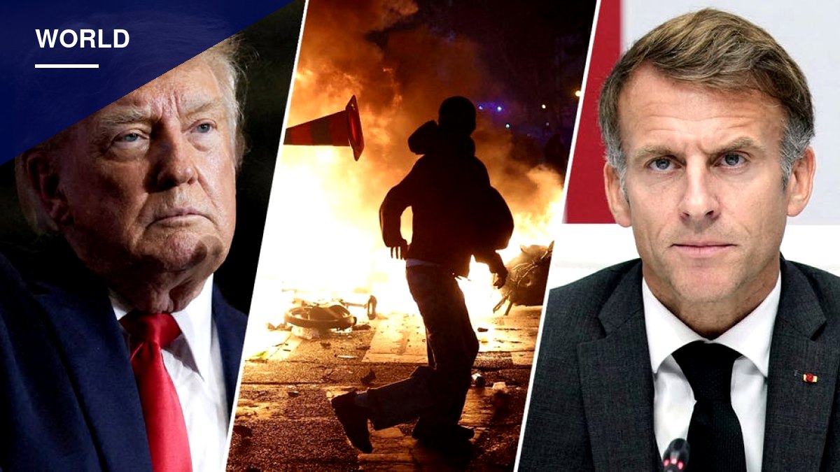 Trump Says He Warned Macron Over Immigration as Unrest Hits France, Italy and Albania