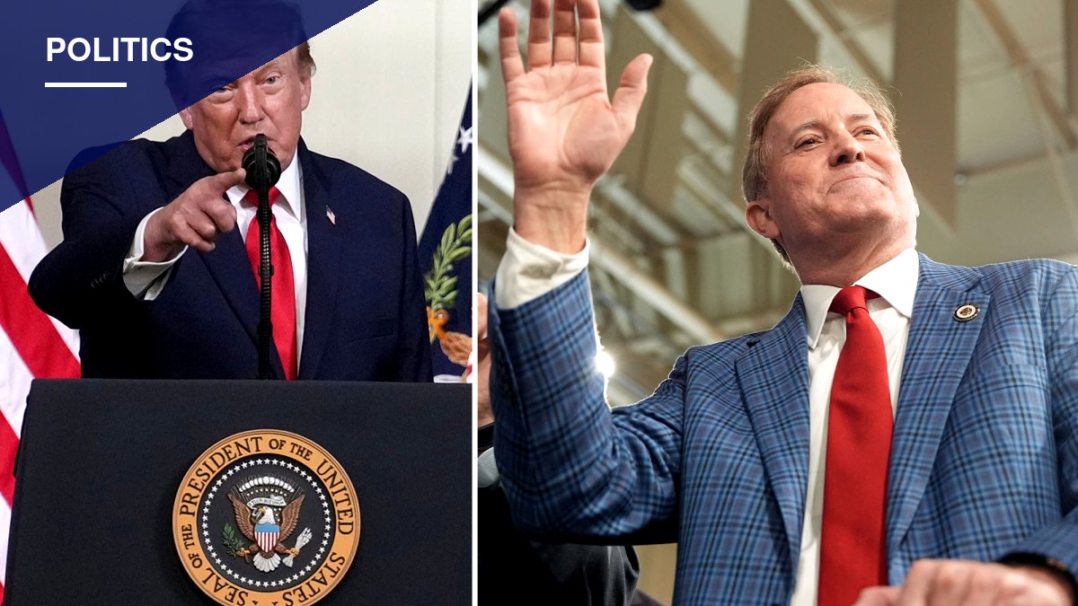 Trump Stumps for Paxton in Dallas, Previews Stops in Oklahoma, New York and Alaska