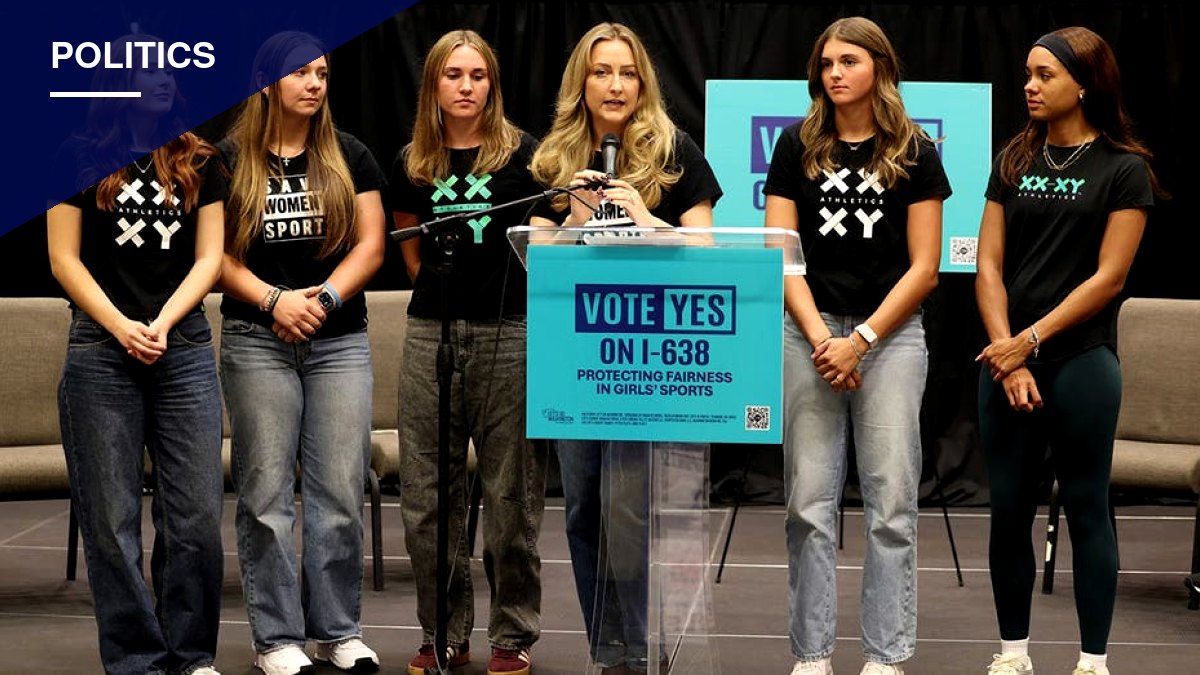 Washington Voters to Decide Ballot Measure Barring Biological Males From Girls' School Sports